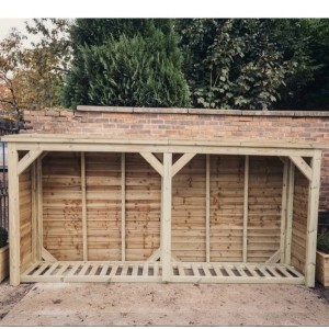 Extra Large Heavy Duty 6 x 12 Log Store